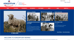 Desktop Screenshot of konsortium-merino.com